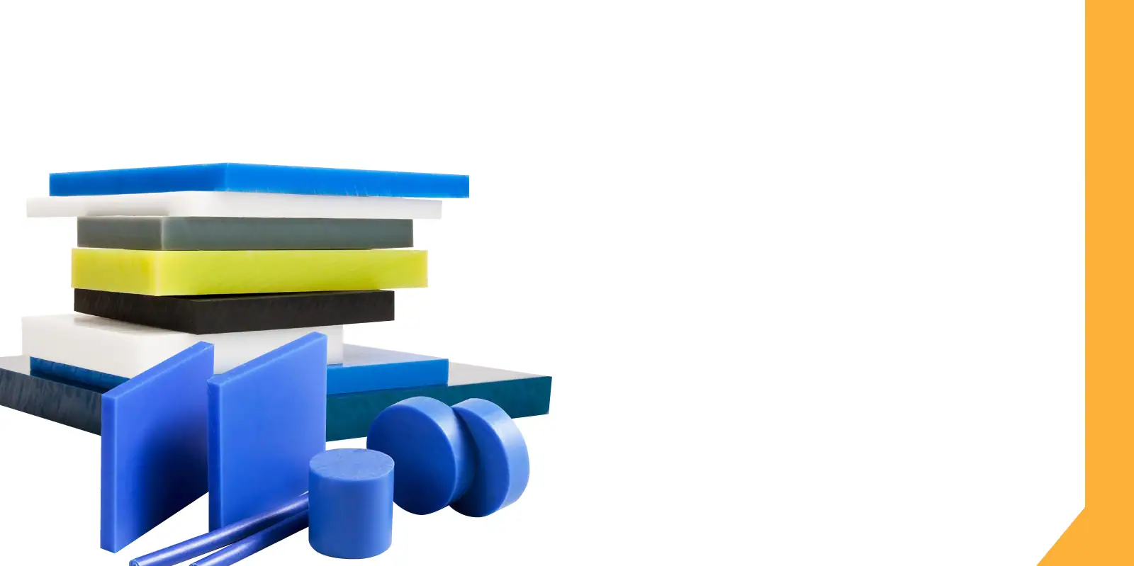 Colourful industrial rubber parts for vibration and shock absorption.