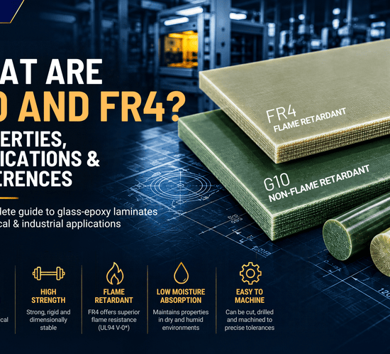 G10 and FR4 glass-epoxy laminates for electrical and industrial use.
